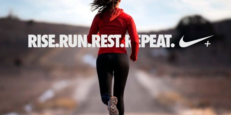 narrativa-de-marketing Imagem publicitária da Nike que mostra o poder da Narrativa de Marketing