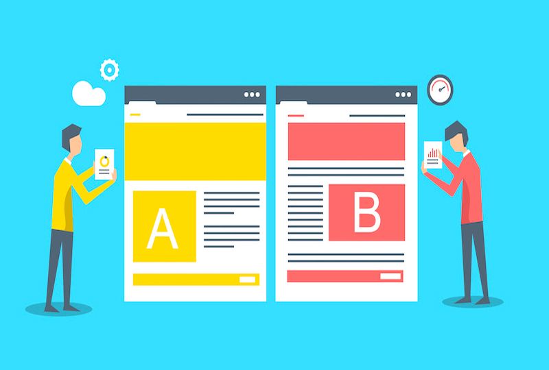 Testes A/B em anúncios