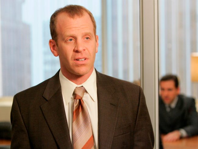 Toby de The Office representando os Níveis de Consciência